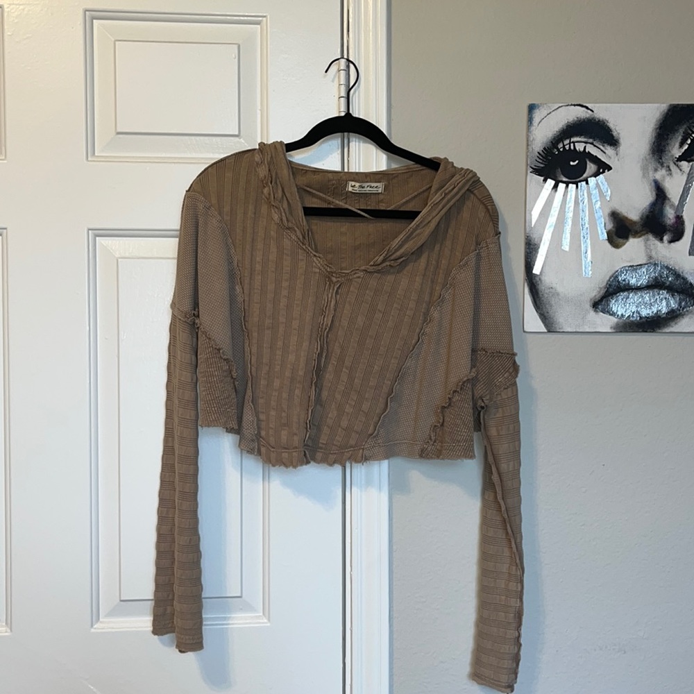 Free People Crop Sweater